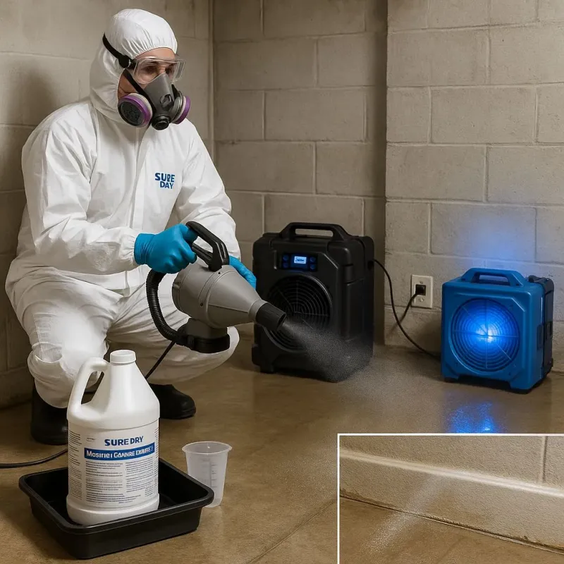Sanitization and Odor Removal process in East Meadow, NY