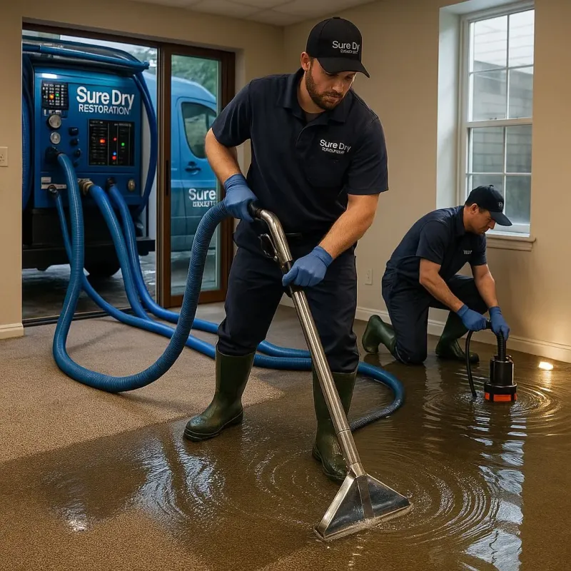 Water Extraction and Removal process in East Meadow, NY